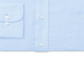 Camisa social Ralph Lauren Masculina Classic Regular Fit, sem passar a ferro, com detalhe em ponto, azul, tamanho grande