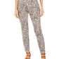 Calça jeans skinny feminina curvilínea estampada estilo &amp; co, Rustcopper, tamanho 18