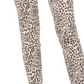 Calça jeans skinny feminina curvilínea estampada estilo &amp; co, Rustcopper, tamanho 18