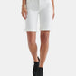 Shorts jeans feminino Lucky Brand com punho, branco, tamanho 29