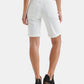 Shorts jeans feminino Lucky Brand com punho, branco, tamanho 29