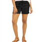 Shorts de malha com cós alto feminino Style &amp; Co, preto, tamanho pequeno G