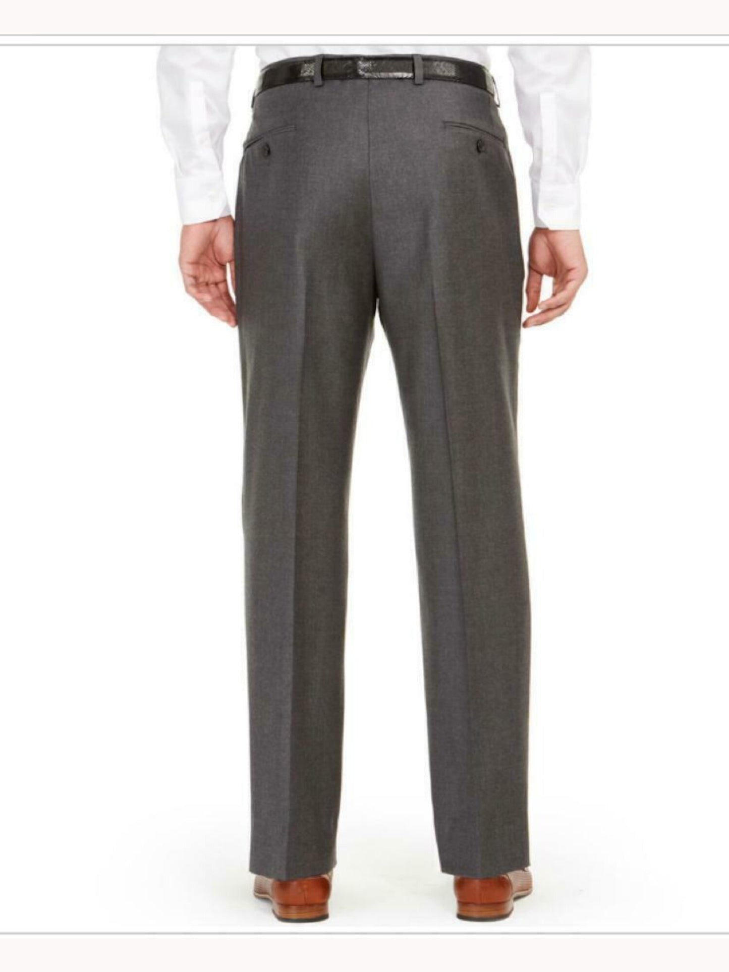 Terno Ralph Lauren Masculino Norton Wool Blend Calça Social Separada Cinza Tamanho 38X32