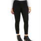 Calças jegging skinny femininas com forro de lã, estilo &amp; co, pretas, tamanho pequeno P