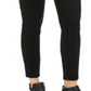 Calças jegging skinny femininas com forro de lã, estilo &amp; co, pretas, tamanho pequeno P