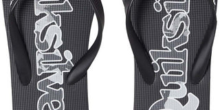 Quiksilver Men's Molokai Wordmark Flip-Flops Black Size 12