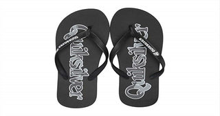Quiksilver Men's Molokai Wordmark Flip-Flops Black Size 12