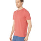 Camiseta masculina de linho Henley da Lucky Brand, vermelha, tamanho grande