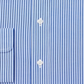 Camisa social masculina Ralph Lauren Classic Fit de algodão, azul, tamanho G