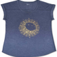 Camiseta feminina gráfica Style &amp; Co, azul, tamanho grande