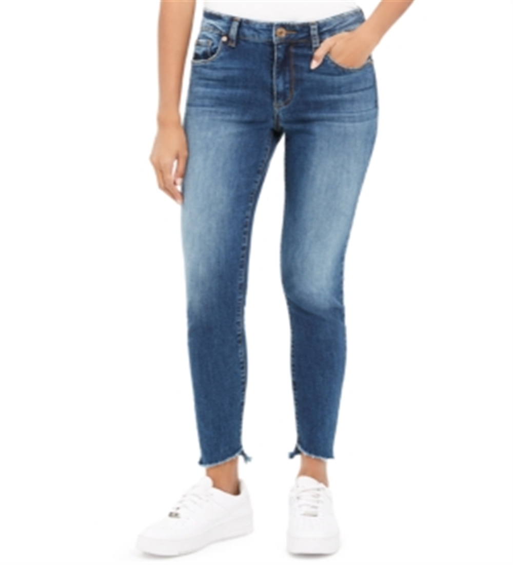 Calça jeans skinny feminina STS Blue Ellie de cintura alta, tamanho pequeno