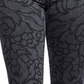 Calça skinny estampada feminina True Religion, preta, tamanho 28