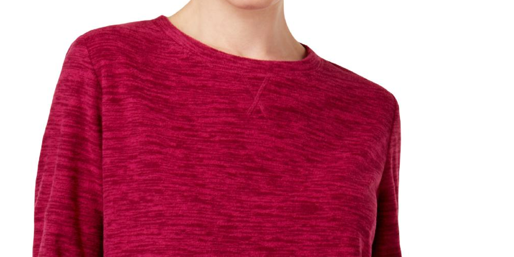 Karen Scott Moletom Esportivo Fitness Feminino Roxo Tamanho Pequeno