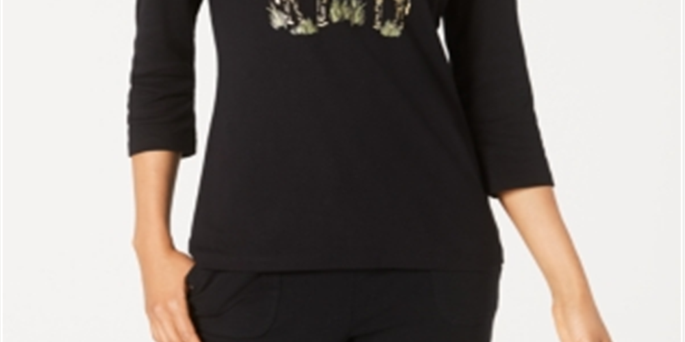 Karen Scott Top Girafa Feminino Preto Tamanho Pequeno GG