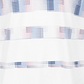 Camiseta polo masculina Attack Life Stanton Pixel Stripe Performance, branca, tamanho pequeno