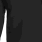 Camisa casual masculina Alfani de manga curta com ajuste clássico e zíper de um quarto, preta, tamanho pequeno