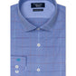 Camisa masculina Penguin Heritage Slim Fit com gola aberta, azul, tamanho 17 32/33