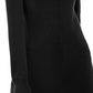 INC International Concepts Suéter túnica feminino com manga bufante, preto, tamanho X-S
