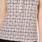Camisa polo feminina estampada Charter Club rosa tamanho extragrande