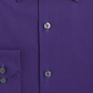 Camisa social masculina Alfani Slim Fit Performance Stretch Easy Care Solid, roxa, tamanho 17,5 x 34 x 35