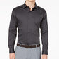 Camisa masculina Alfani Athletic Fit com botões e resistente a rugas, cinza, tamanho M