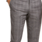 Tommy Hilfiger Masculino Modern Fit Thflex Stretch Xadrez Calça Separada Cinza Tamanho 30X30