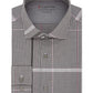 Camisa social masculina Calvin Klein Extra Slim Fit Performance Stretch com regulagem de temperatura e manga rosa, tamanho 34-35