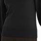 Suéter feminino Maison Jules com manga bufante, preto, tamanho extragrande