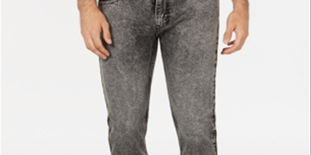 Calça jeans Levi's 512 Slim Taper Fit Stretch Masculina Preta Tamanho 30X32