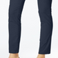 Calça de veludo cotelê feminina Karen Scott, azul, tamanho pequeno, G