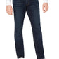 Calça jeans masculina Michael Kors Parker Denim Slim Fit Slim Leg Azul Tamanho 36