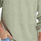 Suéter masculino vintage à prova de intempéries com manga raglan e lavagem a pedra, estilo colmeia, bege, tamanho XX-G