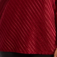 Blusa Alfani Feminina Plus com Decote em V e Canelado, Vermelha, Tamanho 0X