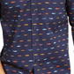 Camisa Masculina Club Room Regular Fit Performance Stretch Estampa de Peixe Azul Tamanho P