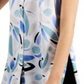 Blusa túnica feminina Alfani com gola abotoada, branca, vários tamanhos, pequena P