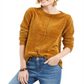 Suéter chenille feminino Style &amp; Co, amarelo, tamanho pequeno L
