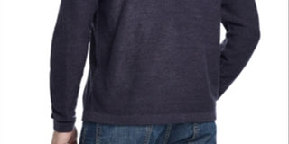 Suéter masculino à prova de intempéries com decote em V e toque suave, cinza, tamanho XX-G