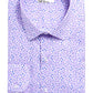 Camisa social masculina Bar III Stretch Slim Fit Lavanda tamanho P