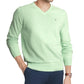 Suéter Tommy Hilfiger Signature Masculino Regular Fit com Decote em V, Verde, Tamanho XXG