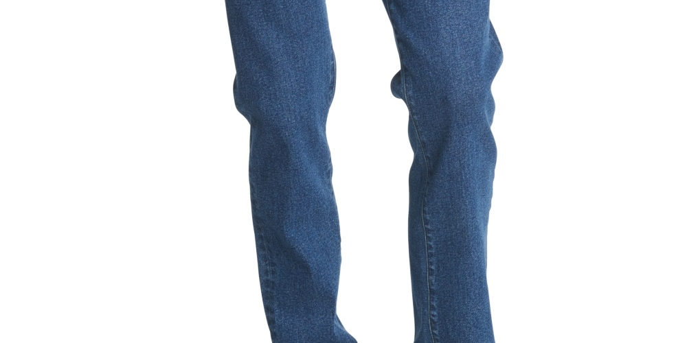 Calça jeans masculina Tommy Hilfiger Slim Tapered Fit Stretch Azul Tamanho 34X30