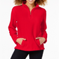 Karen Scott Blusa Feminina Gola Alta Vermelha Tamanho Pequeno G