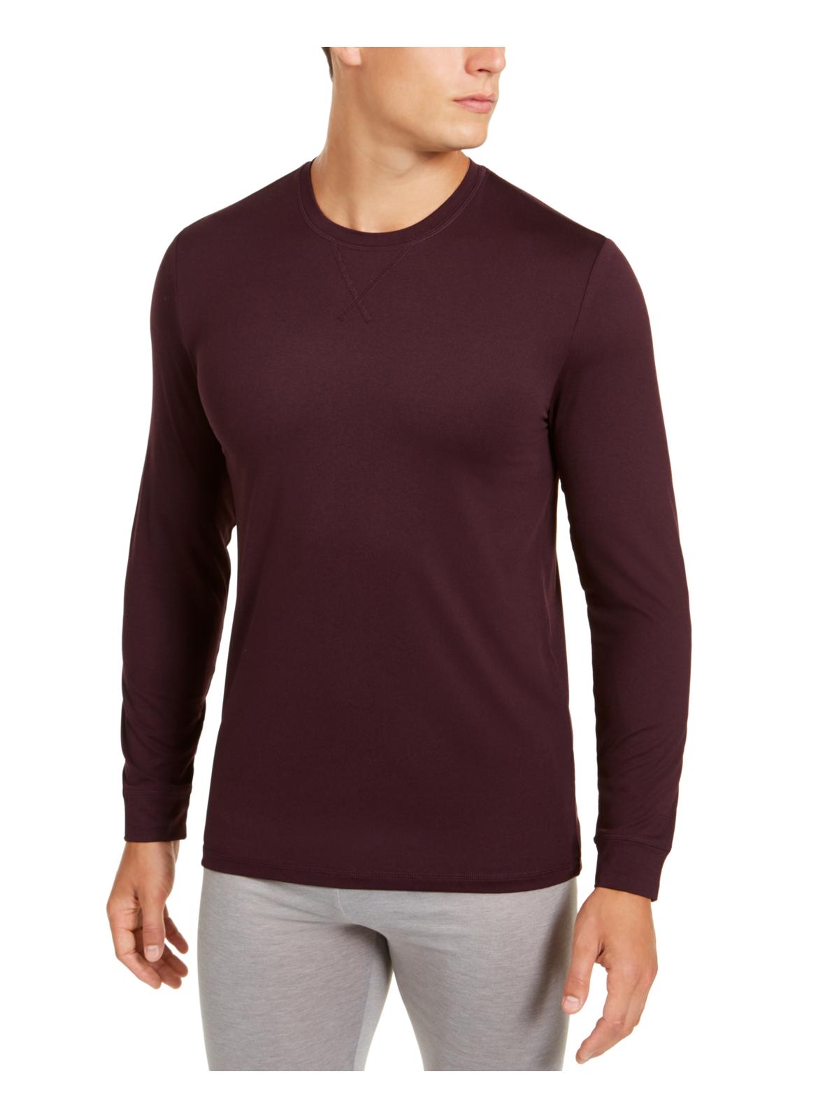 Camiseta masculina fitness 32 Degrees, vinho, tamanho XX-G