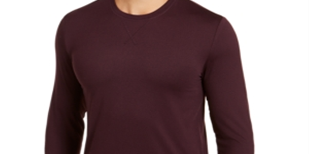 Camiseta masculina fitness 32 Degrees, vinho, tamanho XX-G