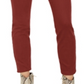 Calça jeans skinny feminina INC International Concepts Essentials Curvy Fit, vermelha, tamanho 16