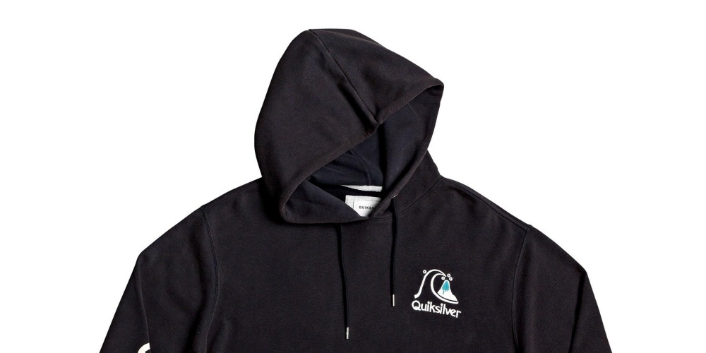 Moletom com capuz Quiksilver Sweet As Slab Masculino Preto Tamanho XX-G