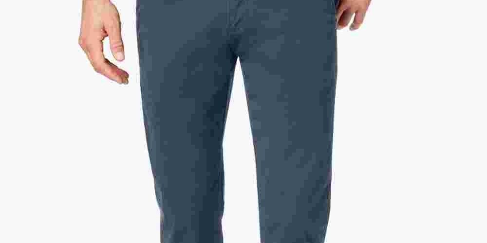 Calça Chino Masculina Tommy Hilfiger Custom Fit Azul Tamanho 40X32