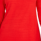 Top de crochê feminino Charter Club com detalhes, vermelho, tamanho grande