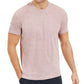 Camiseta masculina com bolso mesclado Sun + Stone, vermelha, tamanho pequeno