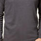 Camisa de gola alta masculina Club Room, cinza escuro, tamanho XX-G