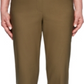 Calça feminina Alfred Dunner Canyon Cedar Allure elástica, verde, tamanho 8